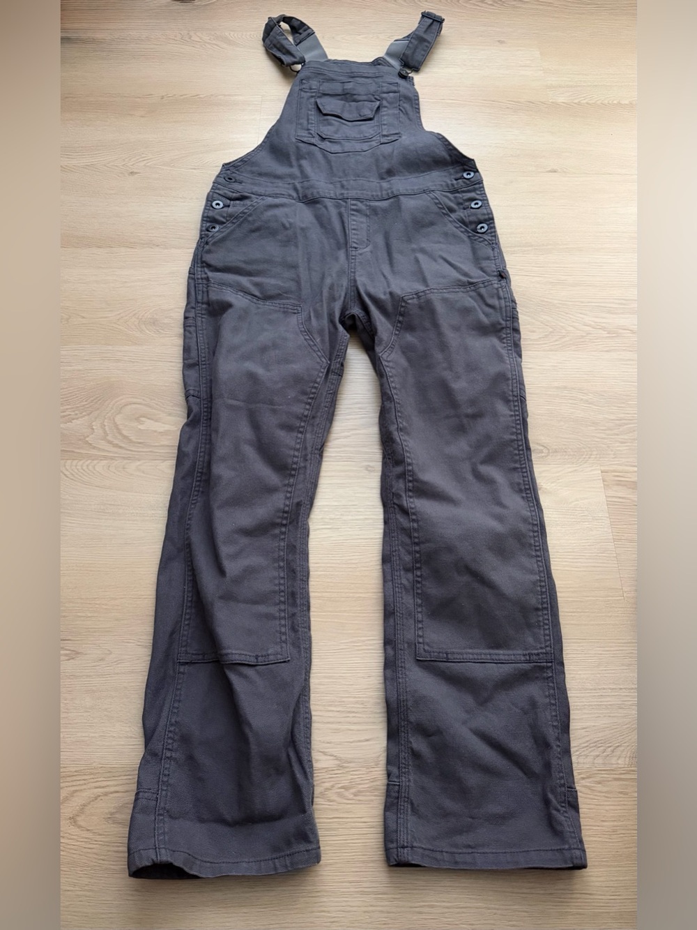 Dovetail Workwear Freshley Overalls Women Dark Grey 8/28